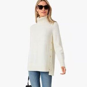 Tuckernuck Winter White Sophia Wool Turtleneck Sweater NWT - Size Small
